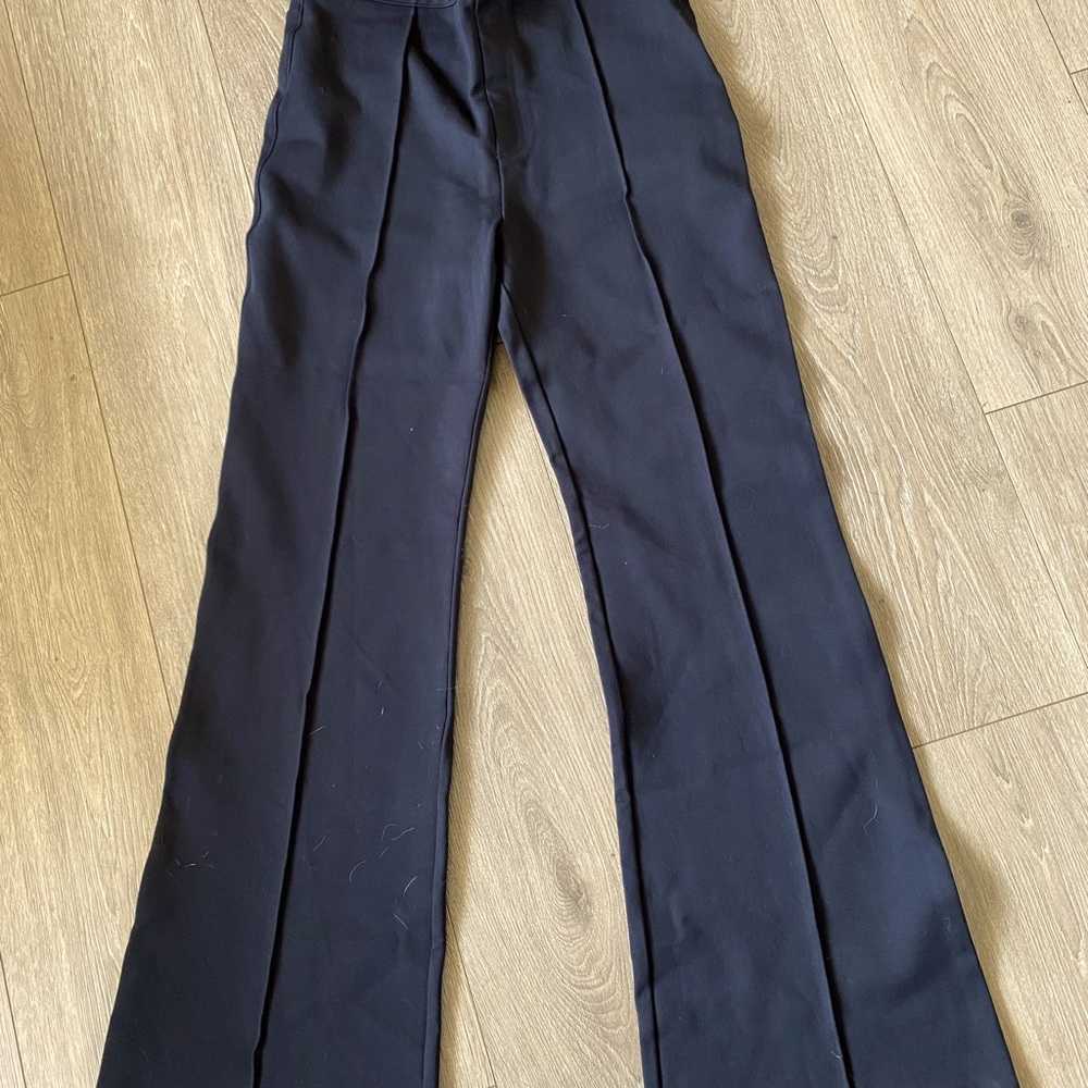 Spanx hi rise flare leg pull on pants